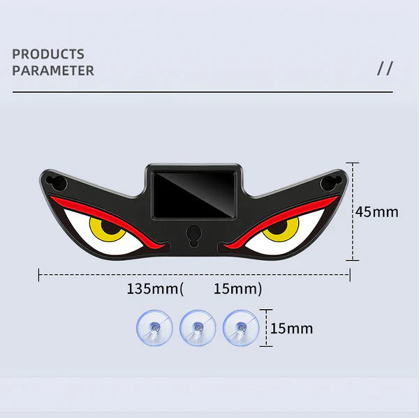 Solar Devil Eye LED Warning Lightšļ¼Automatically light-sensitiveļ¼
