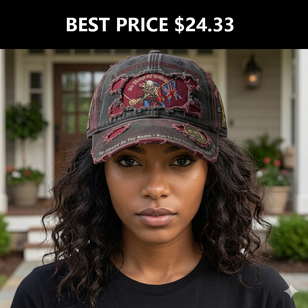 Iron Maiden 50th Anniversary Tribute Cap
