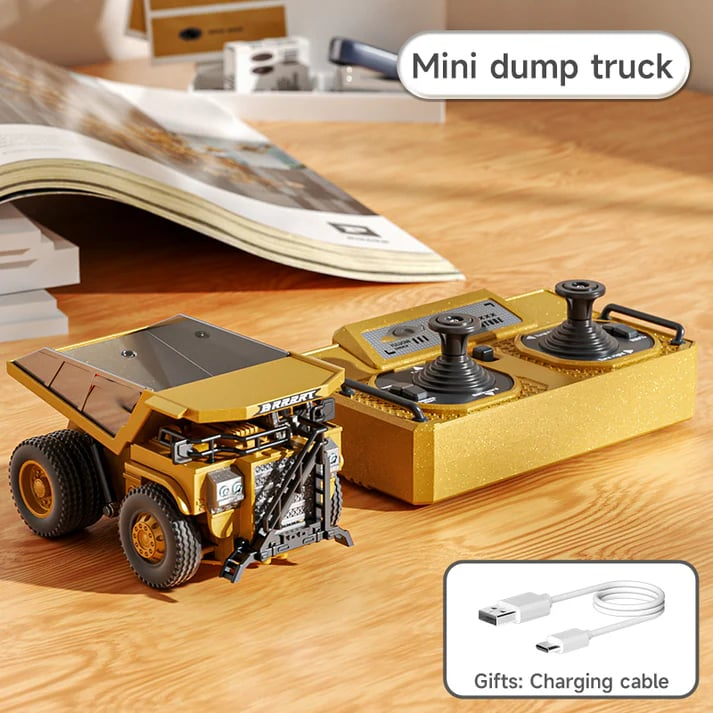 🚜 1:64 Premium Alloy Mini RC Construction Set