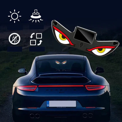 Solar Devil Eye LED Warning Light🎁（Automatically light-sensitive）