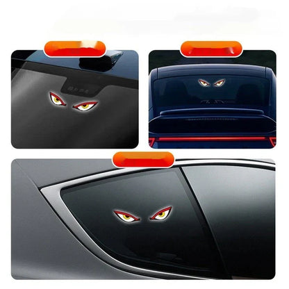 Solar Devil Eye LED Warning Light🎁（Automatically light-sensitive）