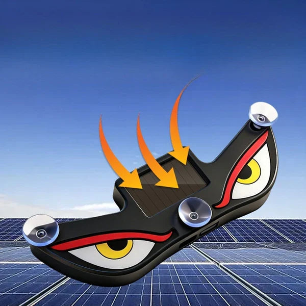 Solar Devil Eye LED Warning Light🎁（Automatically light-sensitive）