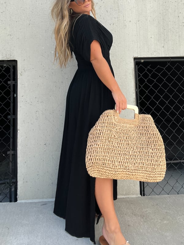 🔥Free Shipping & 50% OFF💗New fashion Slit effortless long dress