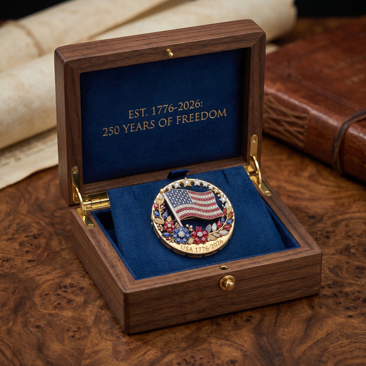 [50% OFF TODAY] US 250th Anniversary Commemorative Enamel Pin