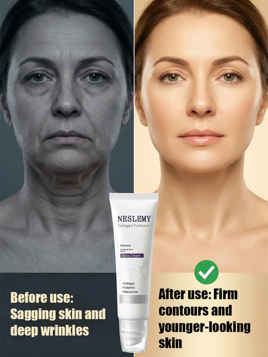 🏆Flash Sale⚡NESLEMY Collagen Fullerene Neck Cream – Elevate Your Neck Care Routine ✨