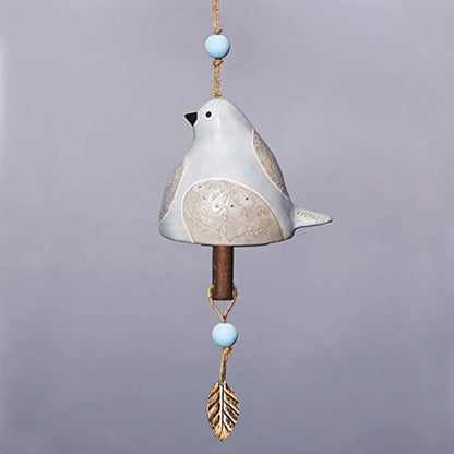 🐦🐦Hand-Painted Ceramic Bird wind Chimes (Handmade by Jordan Maynard®)-Buy 2 Free Shipping