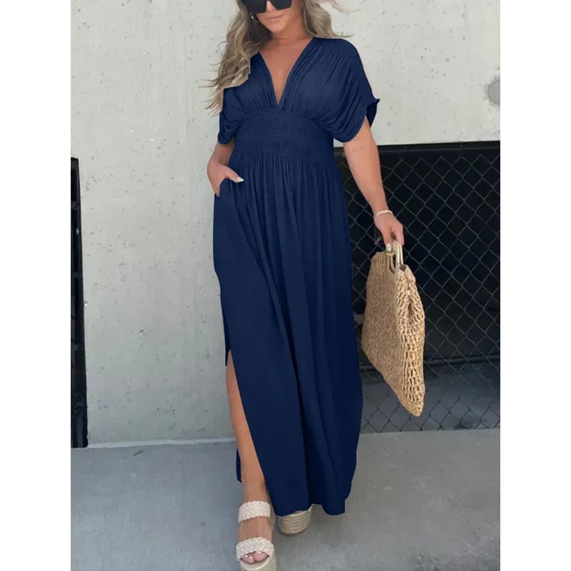 🔥Free Shipping & 50% OFF💗New fashion Slit effortless long dress