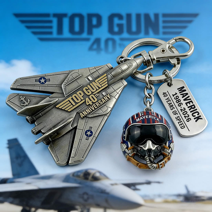 ✈️TG 40th Anniversary Keychain