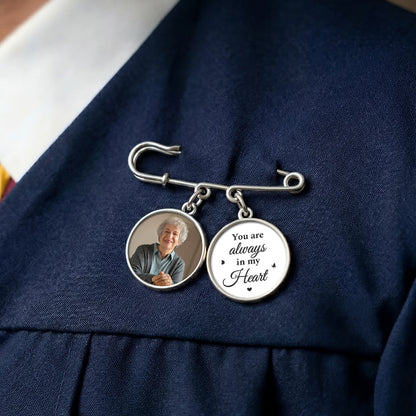 Graduation Lapel Pins with Photo - Personalized Graduation Gifts