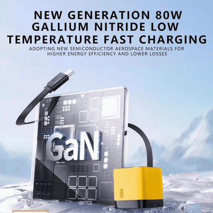 🎁Last Day Promotion 49% OFF✨- 3 in 1 Charger Retractable 80W MAX Fast