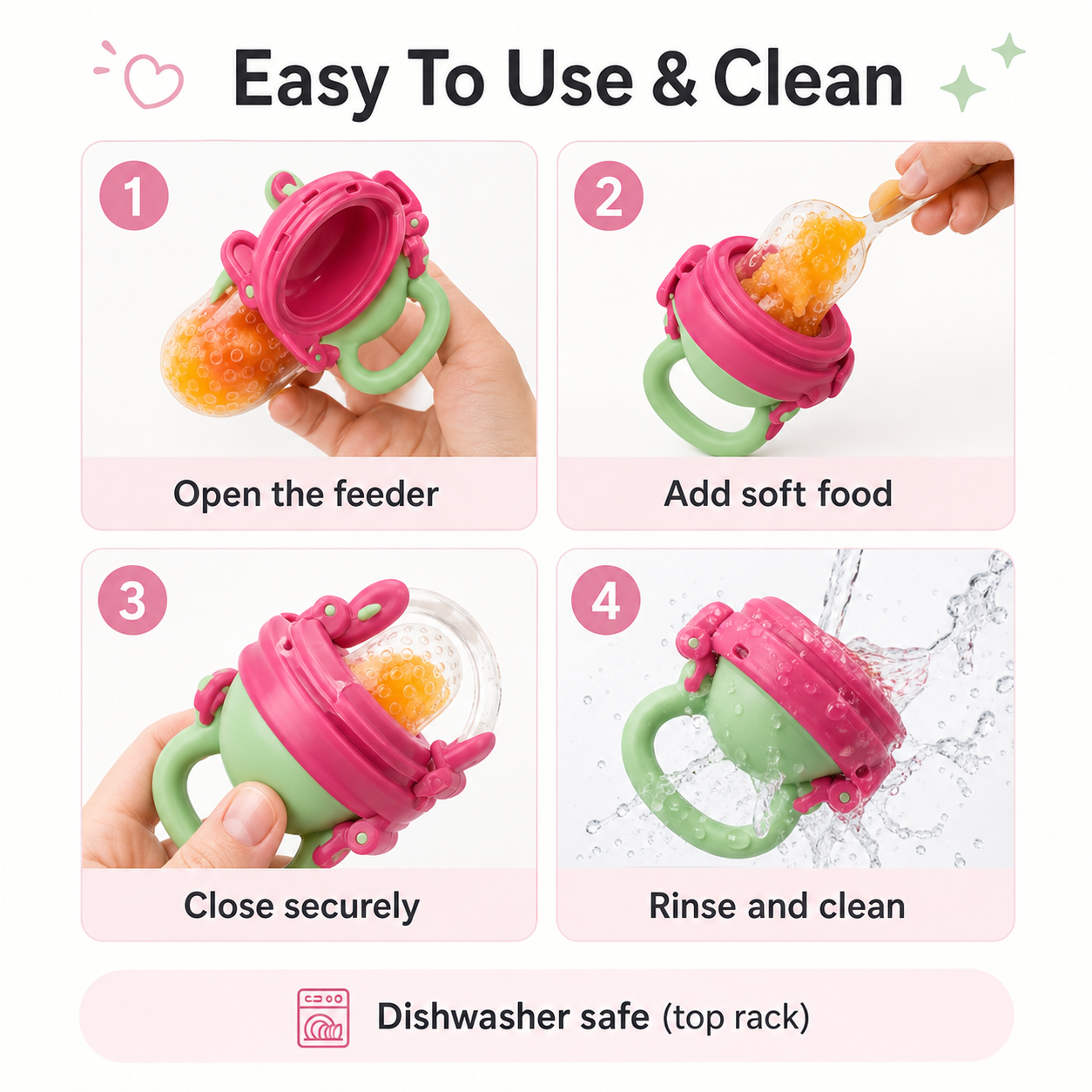 Fresh Food Pacifier - Made for Kids