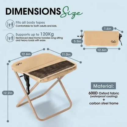 Portable Seat for Anywhere Life Takes You