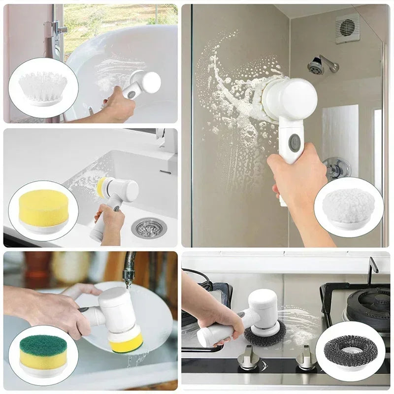 Effortless Spin Scrubber