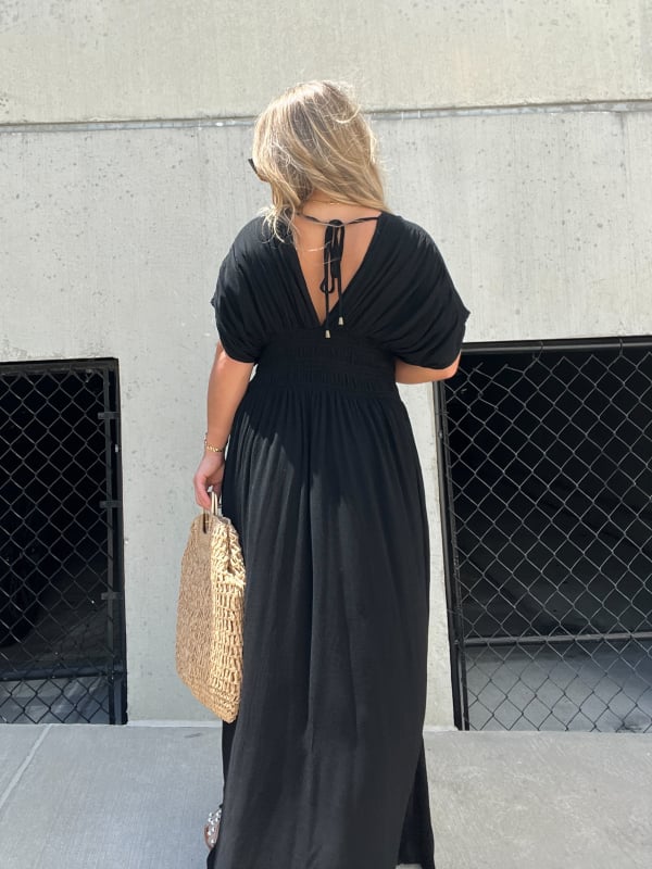 🔥Free Shipping & 50% OFF💗New fashion Slit effortless long dress
