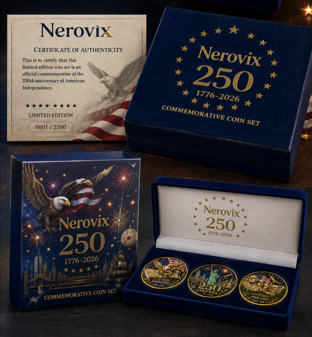 🔥Last Day 50% OFF🔥250 Years of Freedom Veteran Tribute Coin