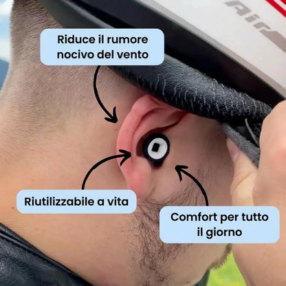EarPlug™ Tappi per le Orecchie Moto – 27 dB